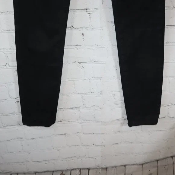 AGOLDE Filter Free Black High Rise Skinny Jeans Women's Size 25 - Picture 3 of 9